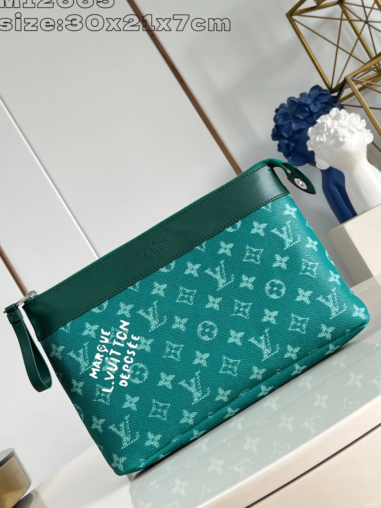 WIS LOUIS SOUPLE-30*21*7.5CM POCHETTE VUITTON VOYAGE 1129